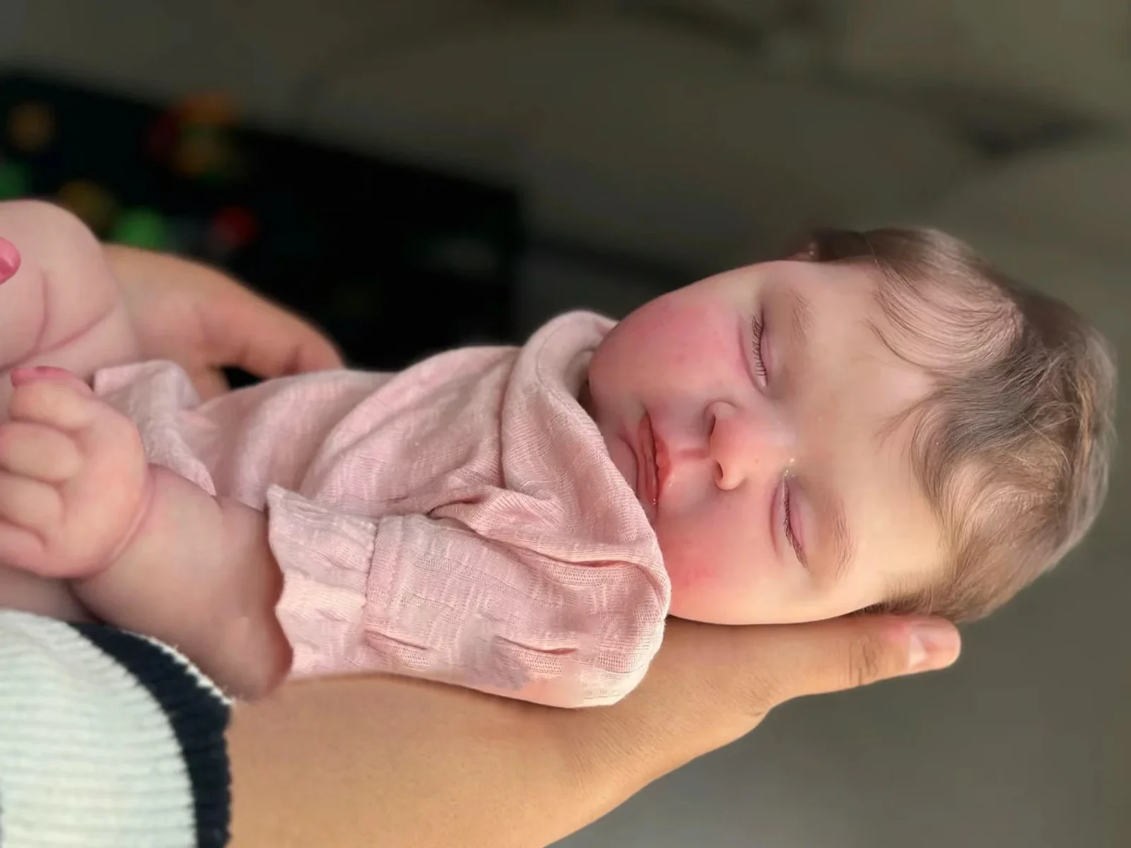 Charlie" - 19 Inch Reborn Baby Doll Rooted Hair Full Vinyl or Cloth Body - Image 4
