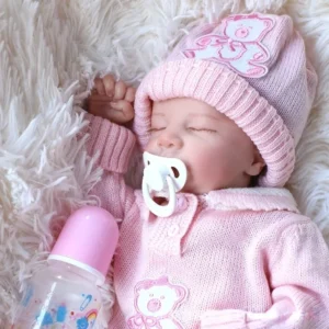 Eloise" -17 Inch Lifelike Newborn Reborn Baby Girl Doll Full Vinyl Body