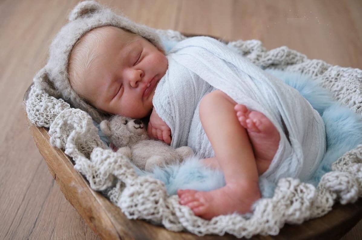 Otto - Premium Vinyl Newborn Reborn Baby Boy