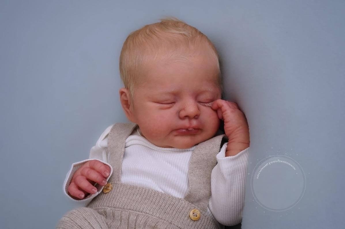 Otto - Premium Vinyl Newborn Reborn Baby Boy - Image 8