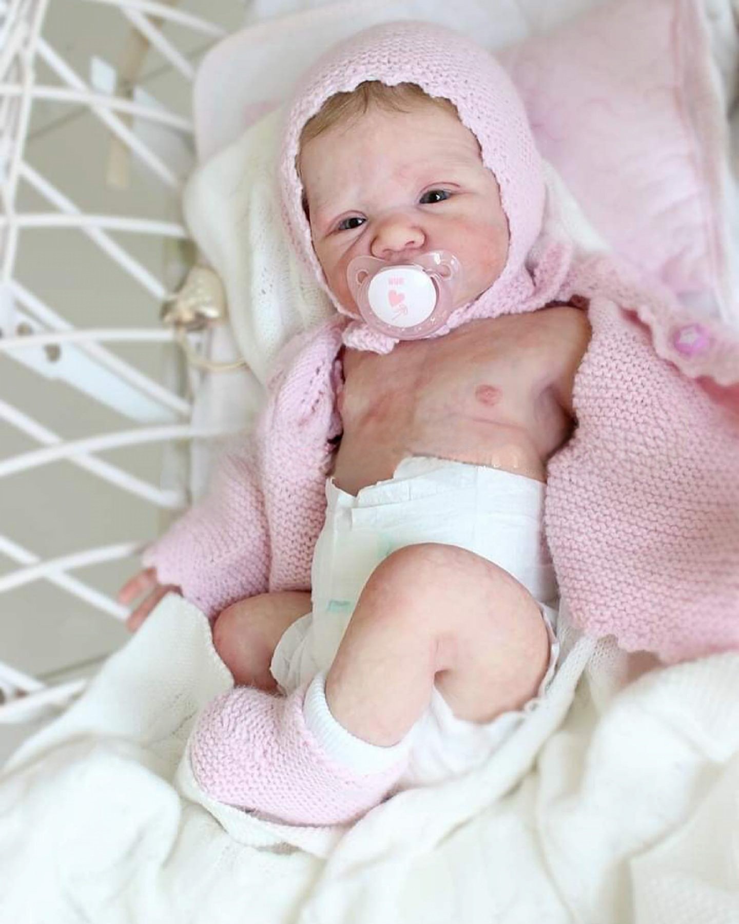 Baby June full body silicone reborn doll