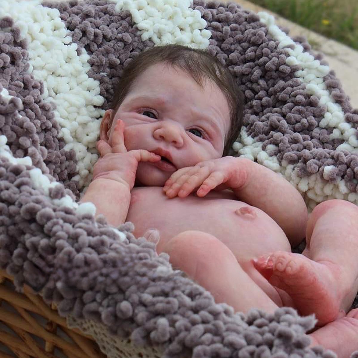Baby June reborn doll limited edition silicone baby girl